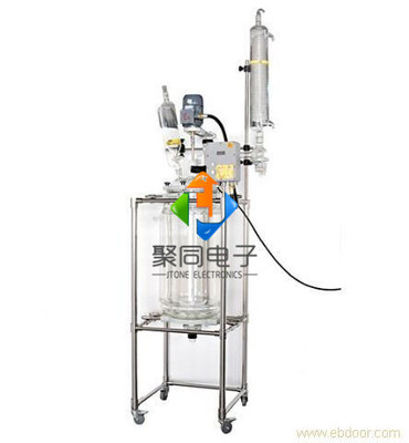 太原玻璃反应釜JT-1L厂家自产自销 玻璃反应釜 双层玻璃反应釜 试验用反应釜 JT-1L